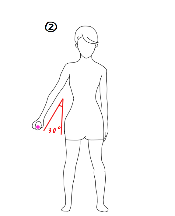 脇下エクササイズ2