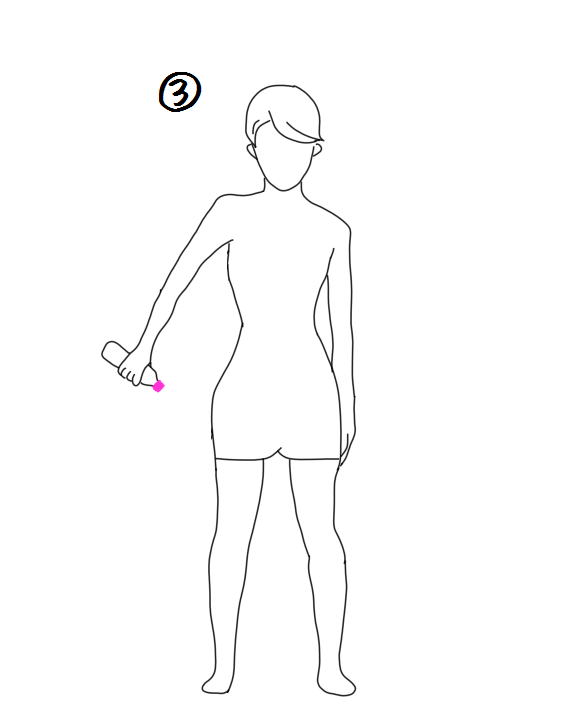 脇下エクササイズ3